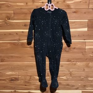 petit lem sleeper - black starry night - size 12 Months